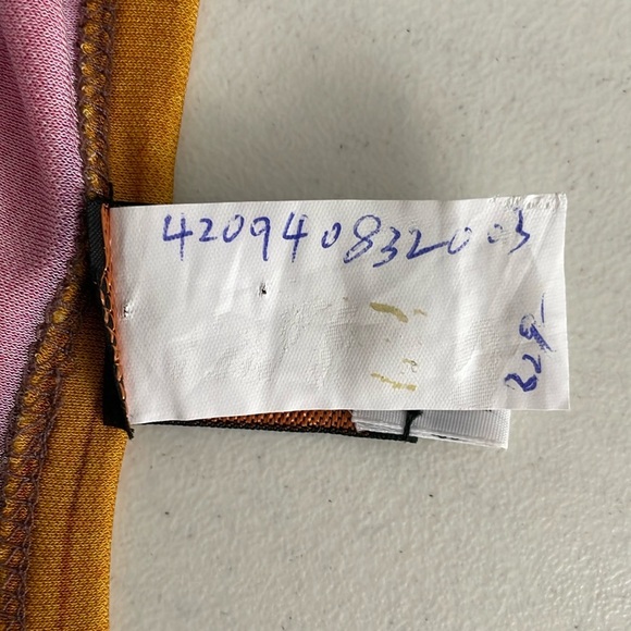 Jean Paul Gaultier Soleil Maxi Dress Fuzzi Striped Tank Sleeveless Jersey Medium - Picture 9 of 14